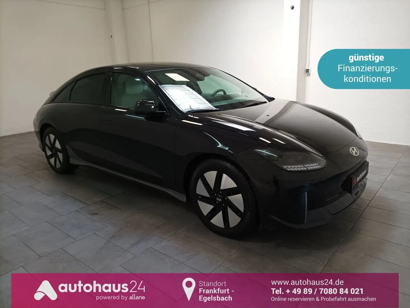 Hyundai IONIQ 6 Uniq Navi|Bose|Matrix|CAM Modrá - 1