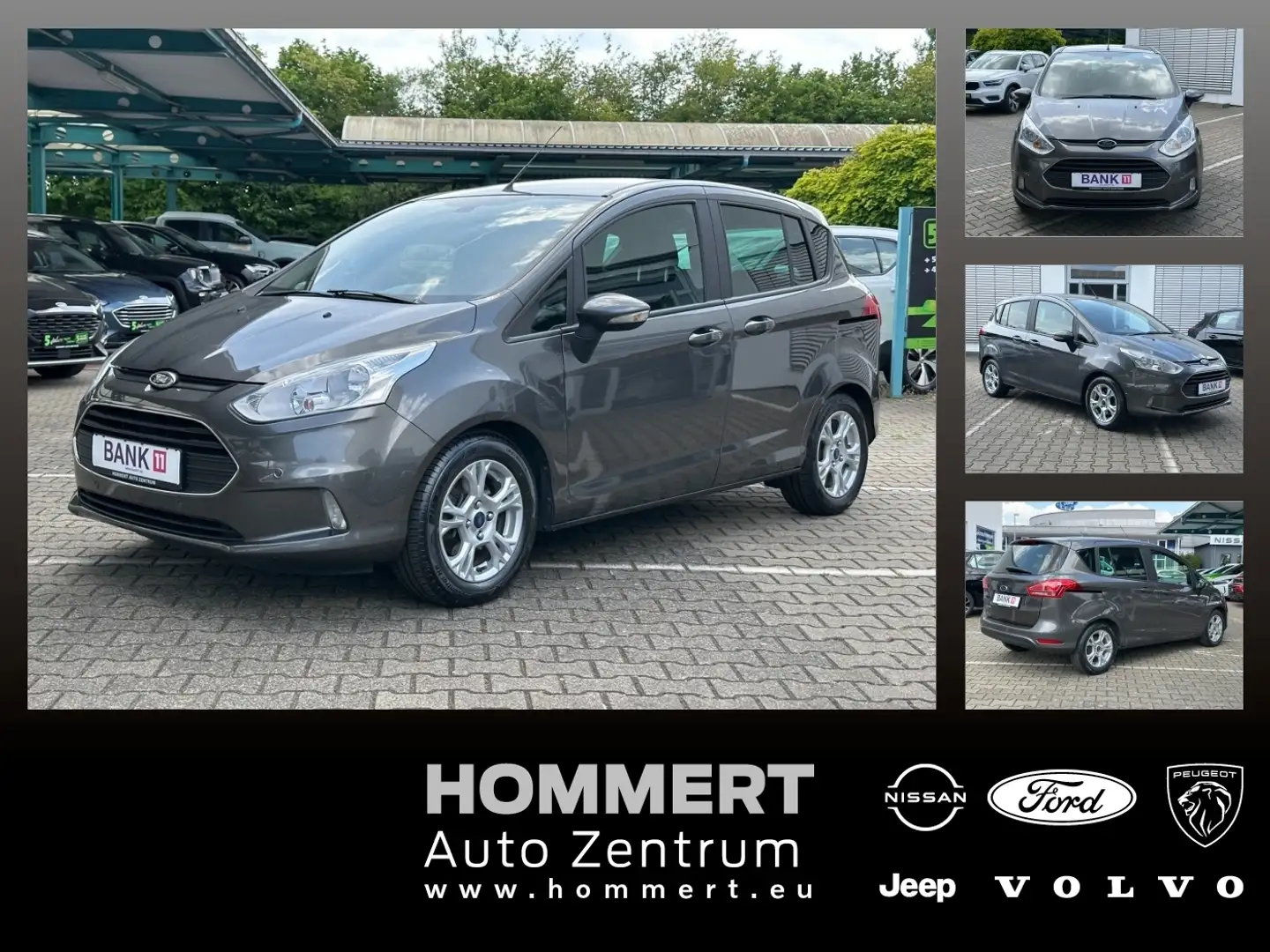 Ford B-Max 1.5 TDCi Sync Edition +W-Paket LM PDC Grau - 1