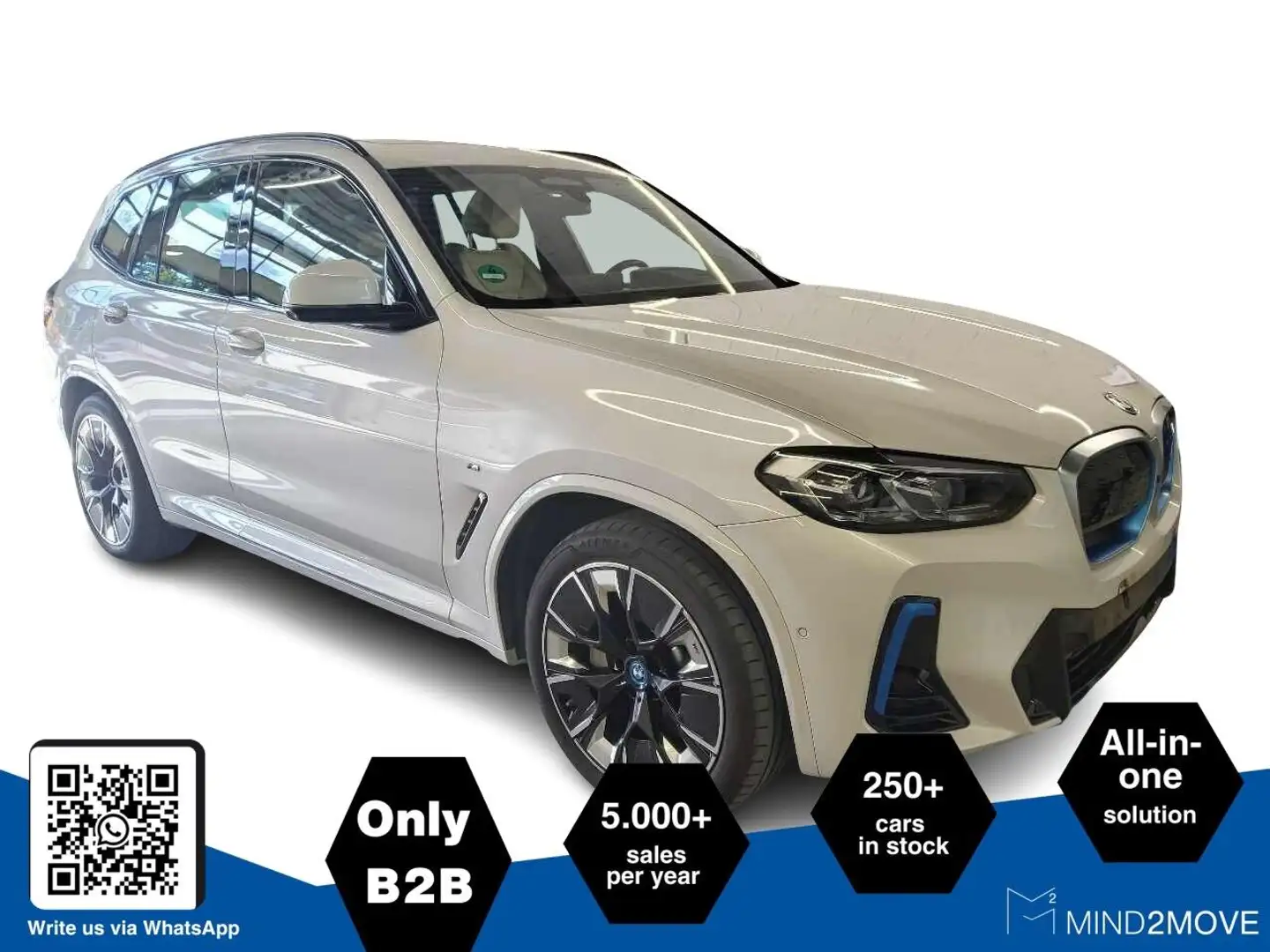 BMW iX3 Impressive BEV Weiß - 1