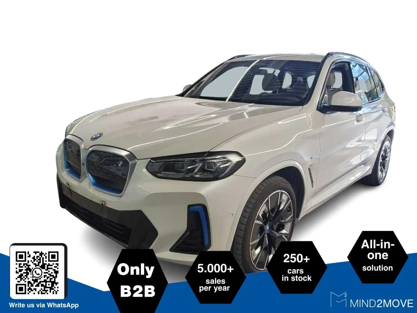 BMW iX3 Impressive BEV Weiß - 2