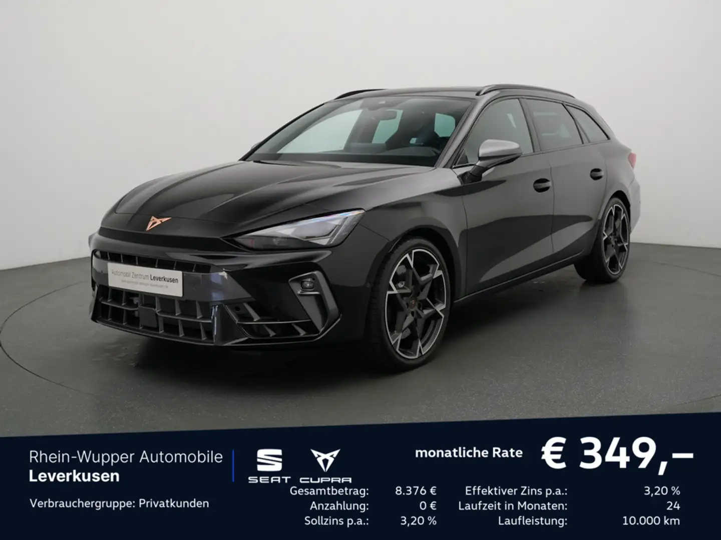 CUPRA Leon Sportstourer VZ 2.0 TSI 4Drive ACC PANO Schwarz - 1