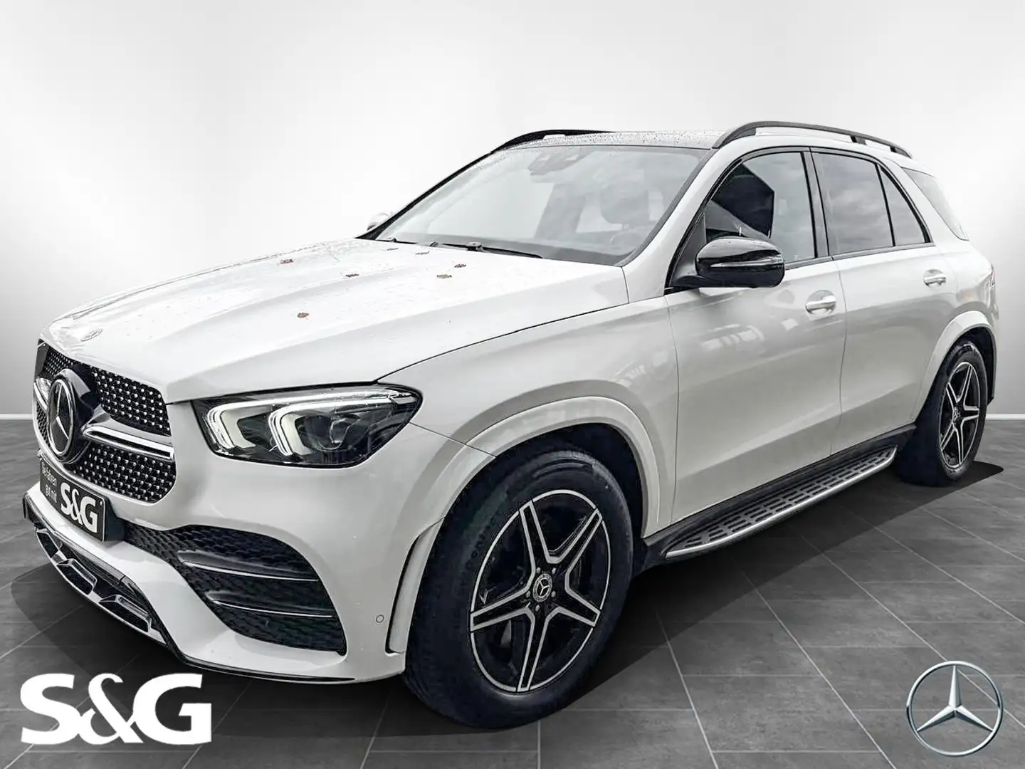 Mercedes-Benz GLE 450 4M AMG Pano+360°+MBUX+LED+Sitzhzg.+20 Blanc - 1
