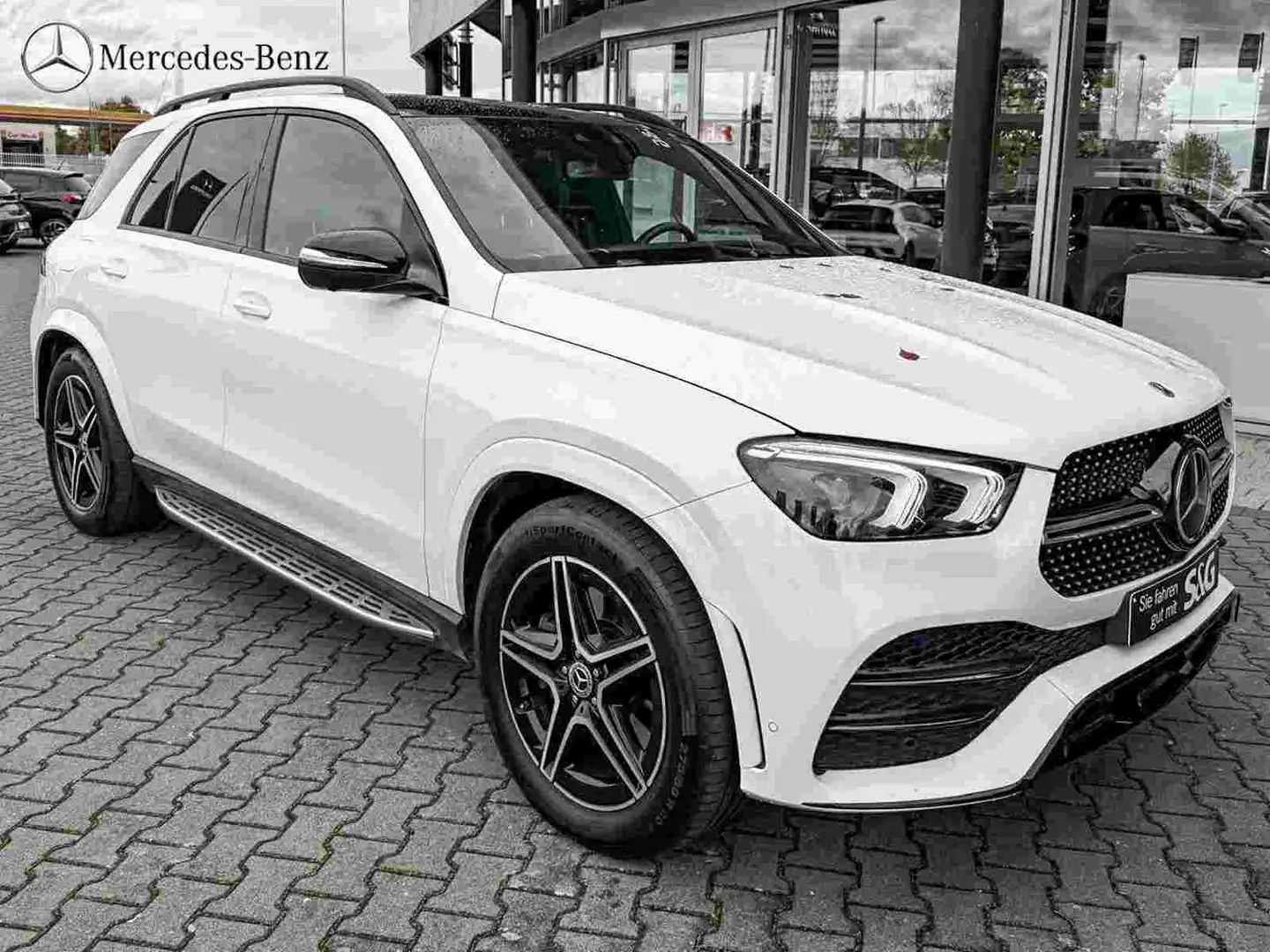 Mercedes-Benz GLE 450 4M AMG Pano+360°+MBUX+LED+Sitzhzg.+20 Weiß - 2