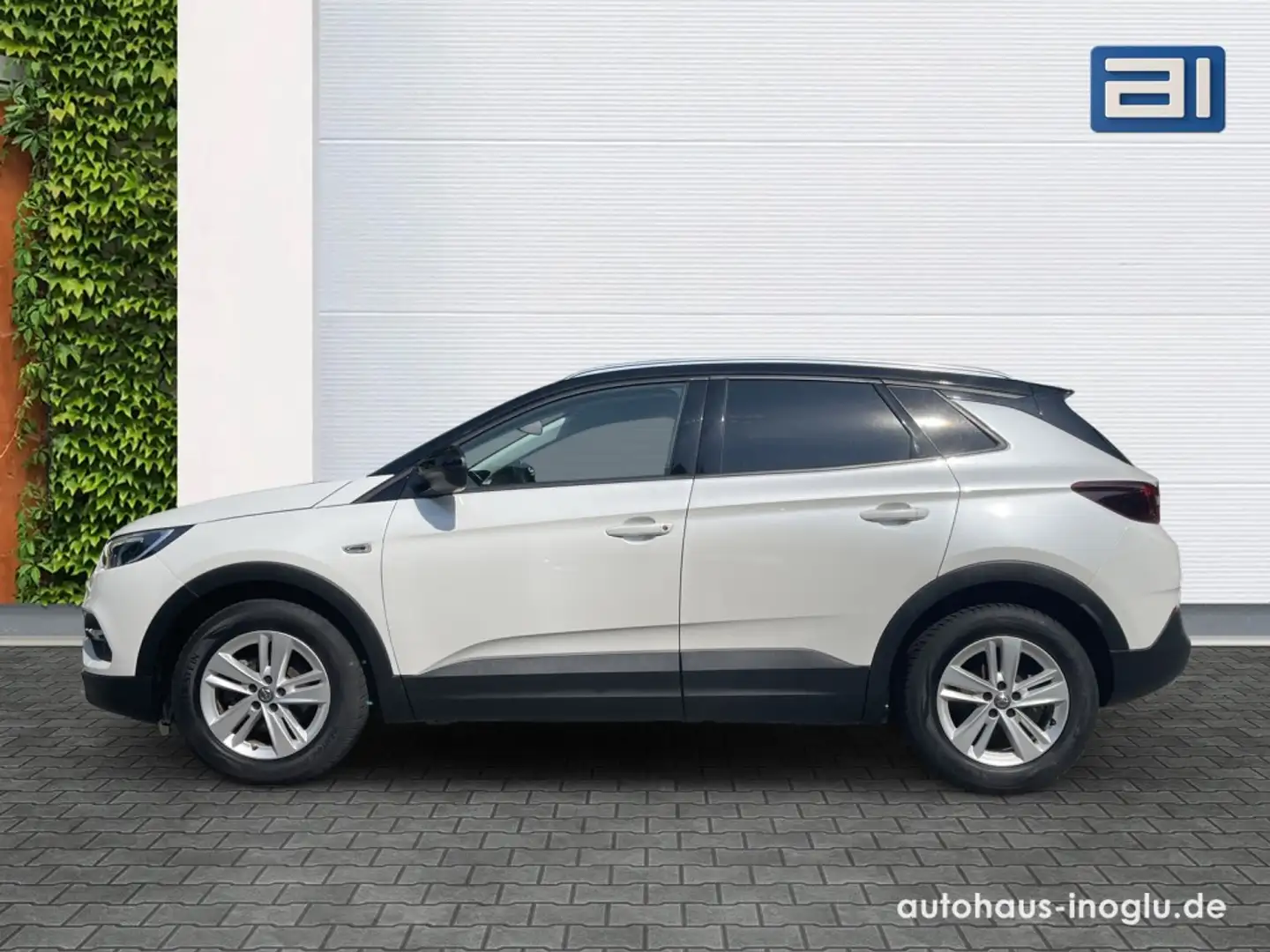 Opel Grandland X 1.2 NAVI AGR KAMERA LED KLIMAUT. Blanc - 2