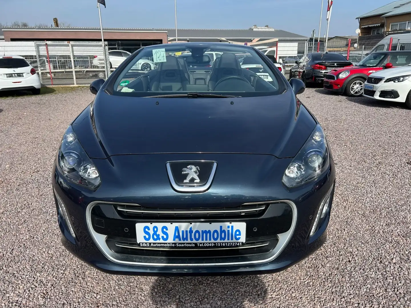 Peugeot 308 CC 2.0 HDI Allure *Navi*Xenon*Vollleder* Blau - 2