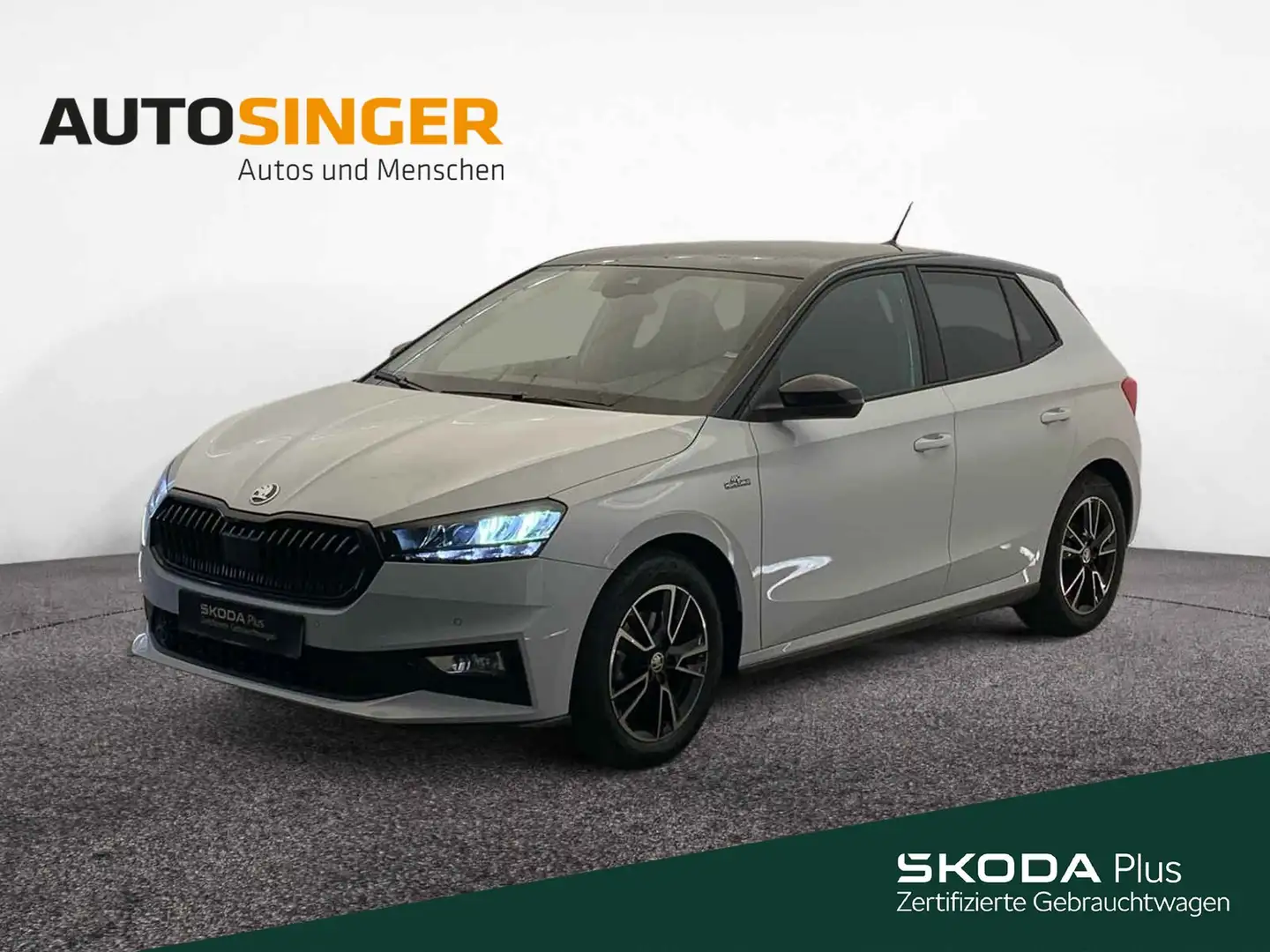Skoda Fabia Monte Carlo 1,5 TSI DSG *LED*DIGITAL*PDC* Weiß - 1