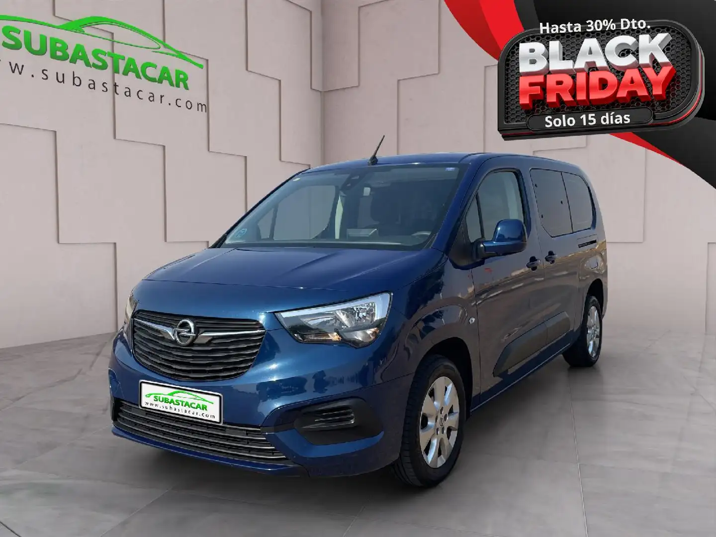 Opel Combo Life 1.5TD S/S Selective XL 100 Bleu - 1