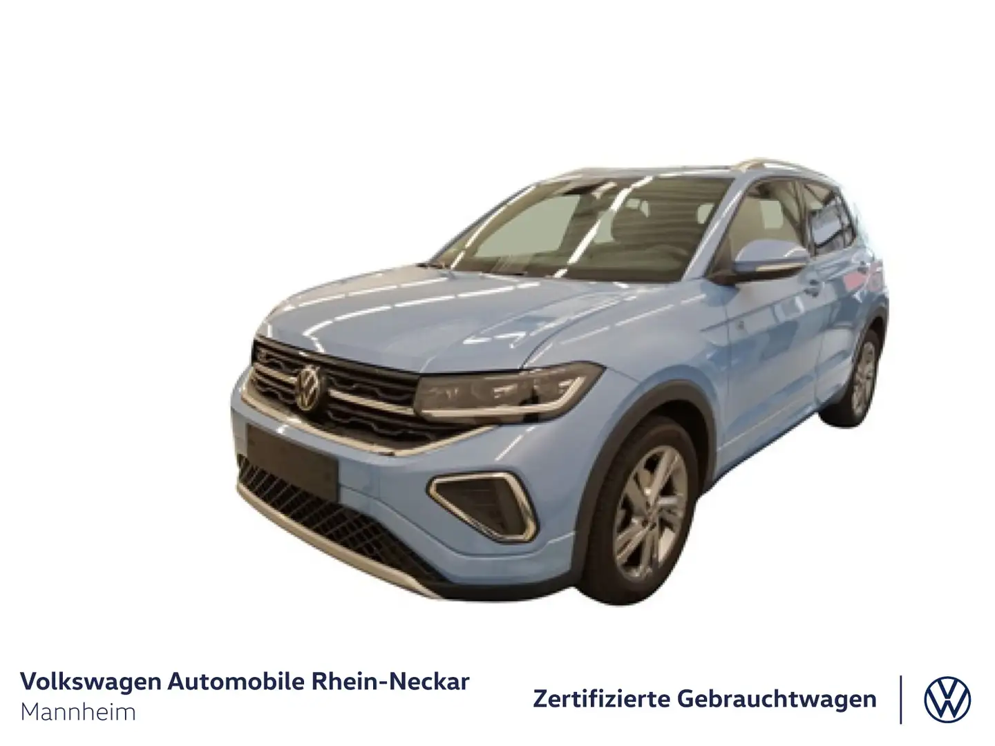 Volkswagen T-Cross 1.5 TSI R-Line DSG GAR 2029 Navi PDC LED Blau - 2