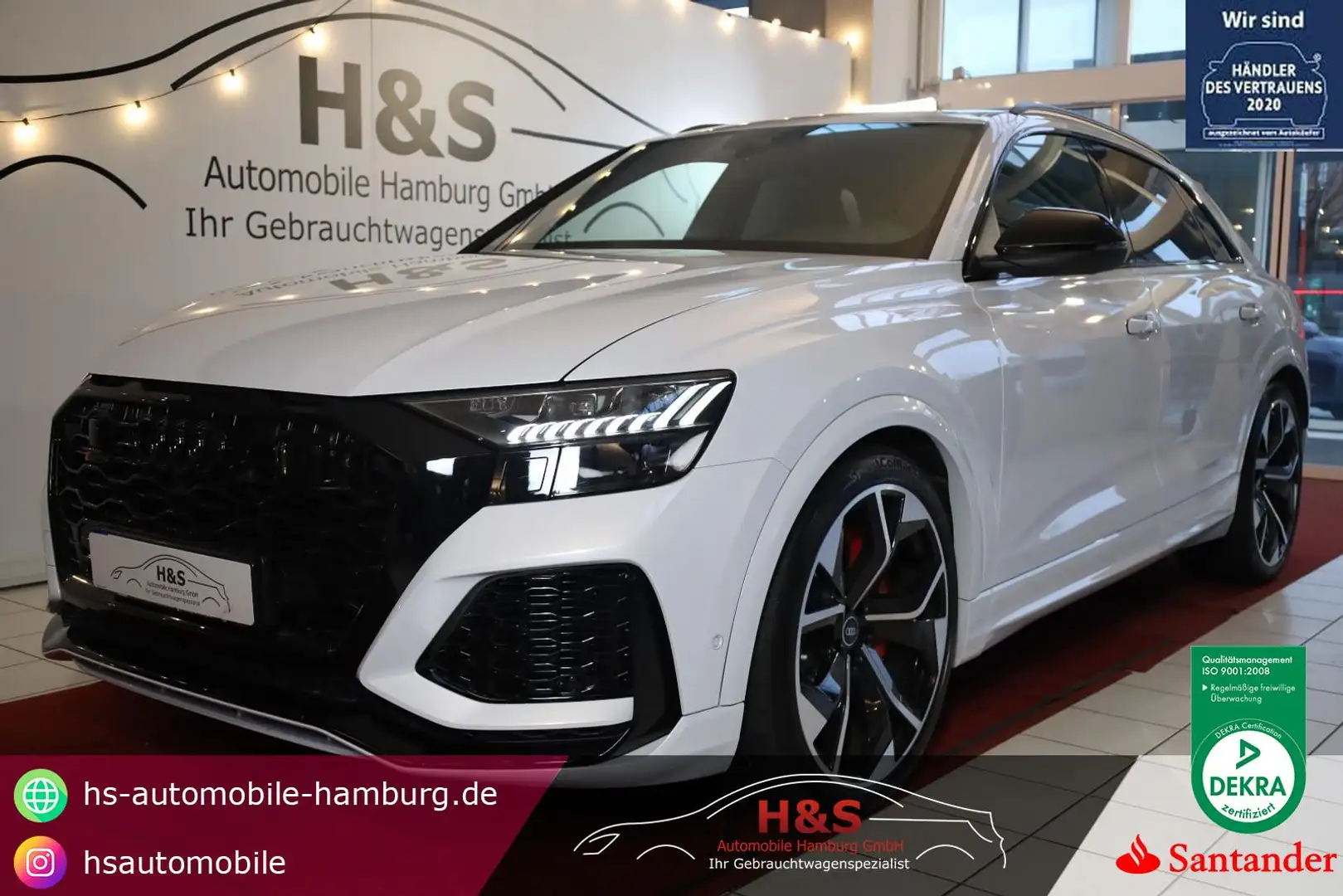 Audi RS Q8 RSQ8 4.0 TFSI quattro Weiß - 1