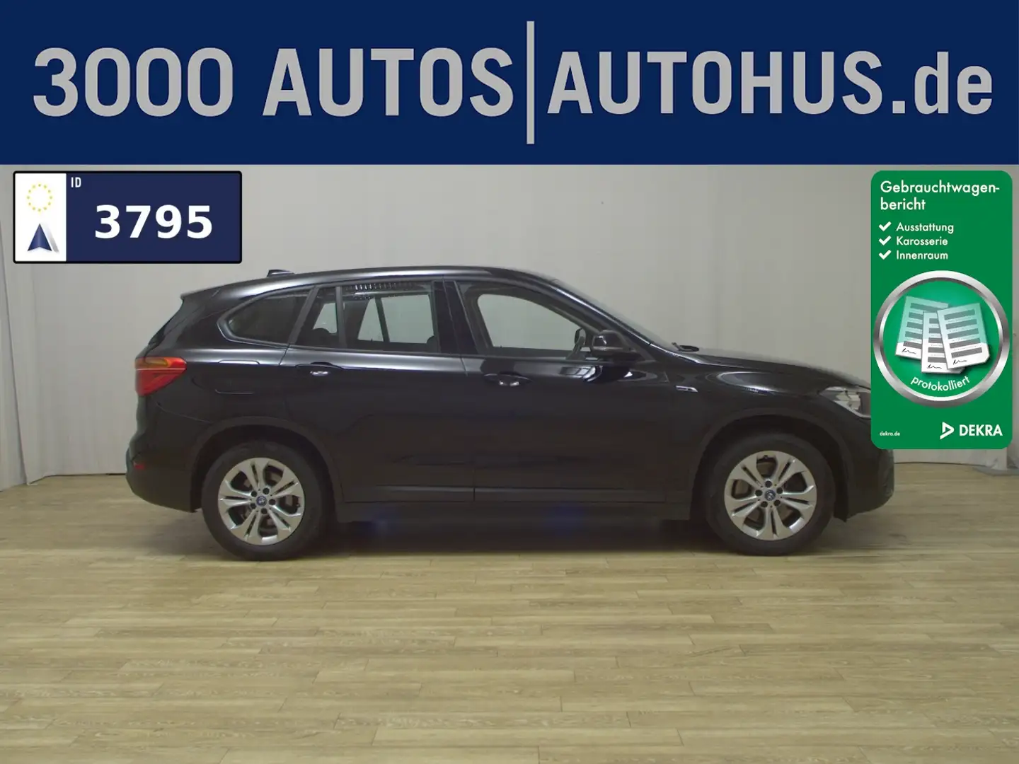 BMW X1 xDrive25e Advantage T-Leder Navi HuD RFK AHK Noir - 1