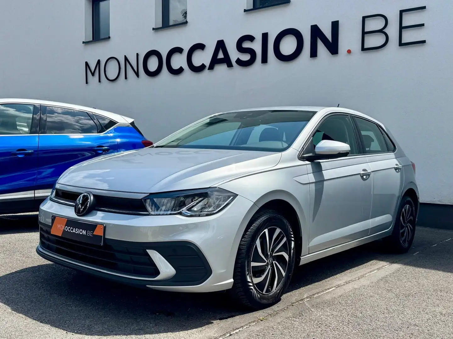 Volkswagen Polo 1.0 TSI LIFE AUTO DSG CARPLAY GPS PHARES LED Gris - 2