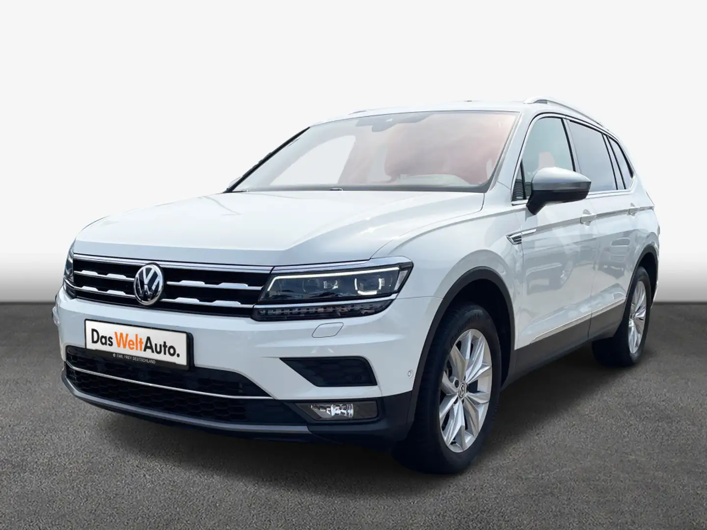 Volkswagen Tiguan Allspace Highline 1.5l TSI DSG AHK SHZ NAVI Weiß - 2