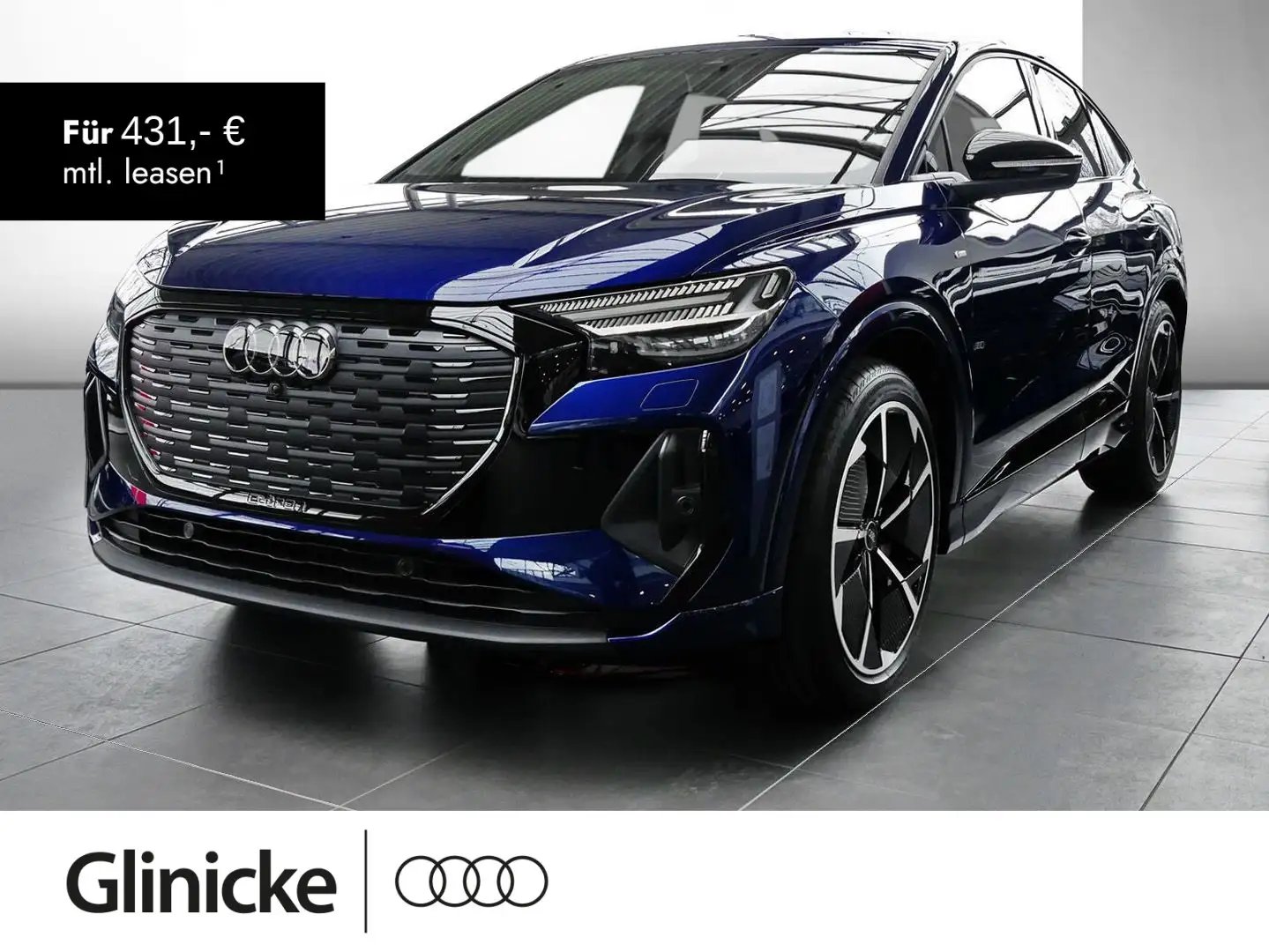 Audi Q4 e-tron Q4 Sportback 40 e-tron *Matrix-LED*MMI*APS Plus Blau - 1