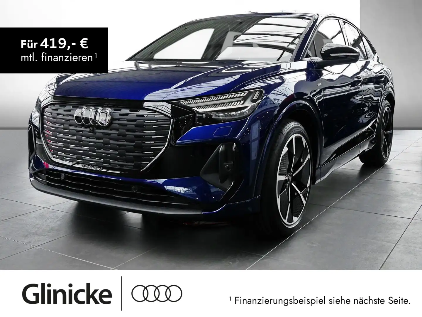 Audi Q4 e-tron Q4 Sportback 40 e-tron *Matrix-LED*MMI*APS Plus Blau - 1