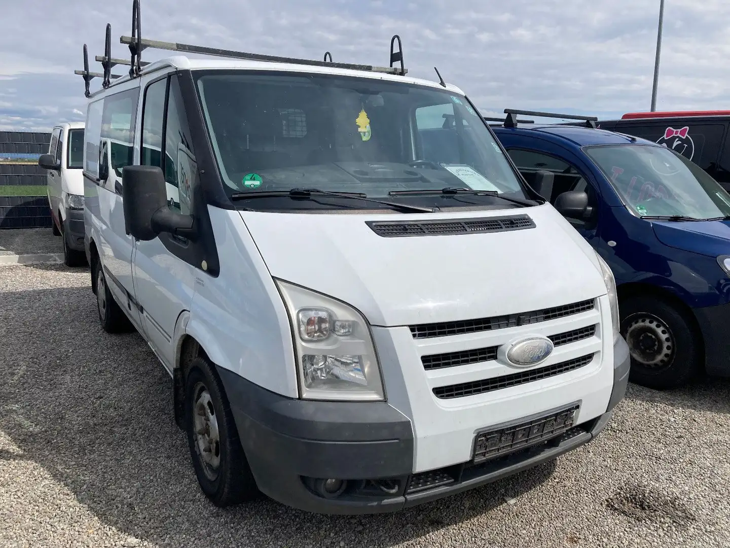 Ford Transit 2.2 TDCI FT 260 KA *Klima*PDC*WSS heiz Weiß - 2