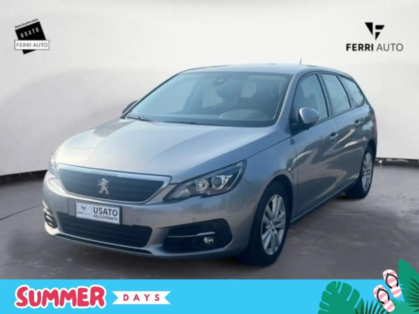Peugeot 308 BlueHDi 130 S&S SW Active Business Grigio - 1