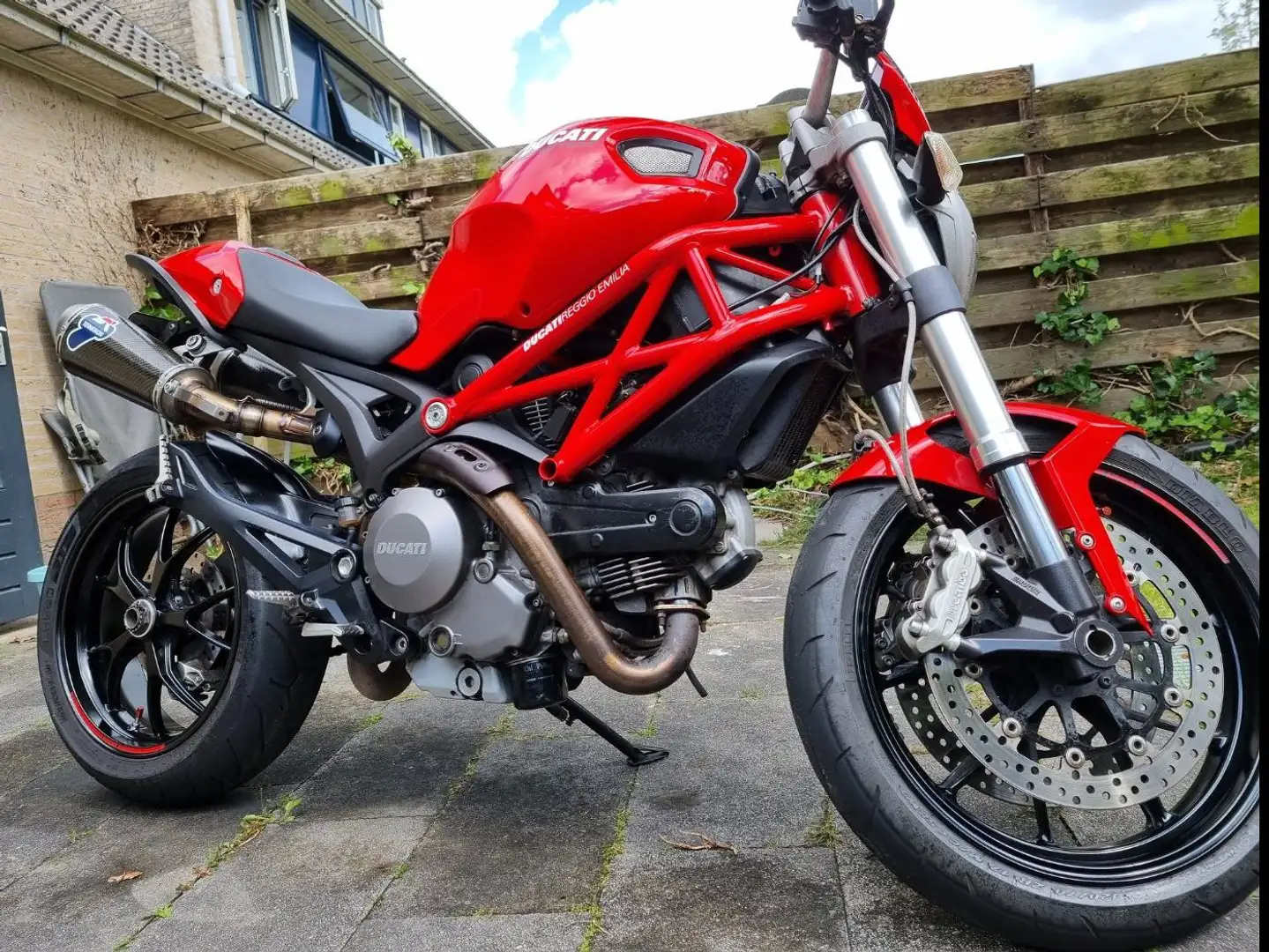 Ducati Monster 796 Piros - 1