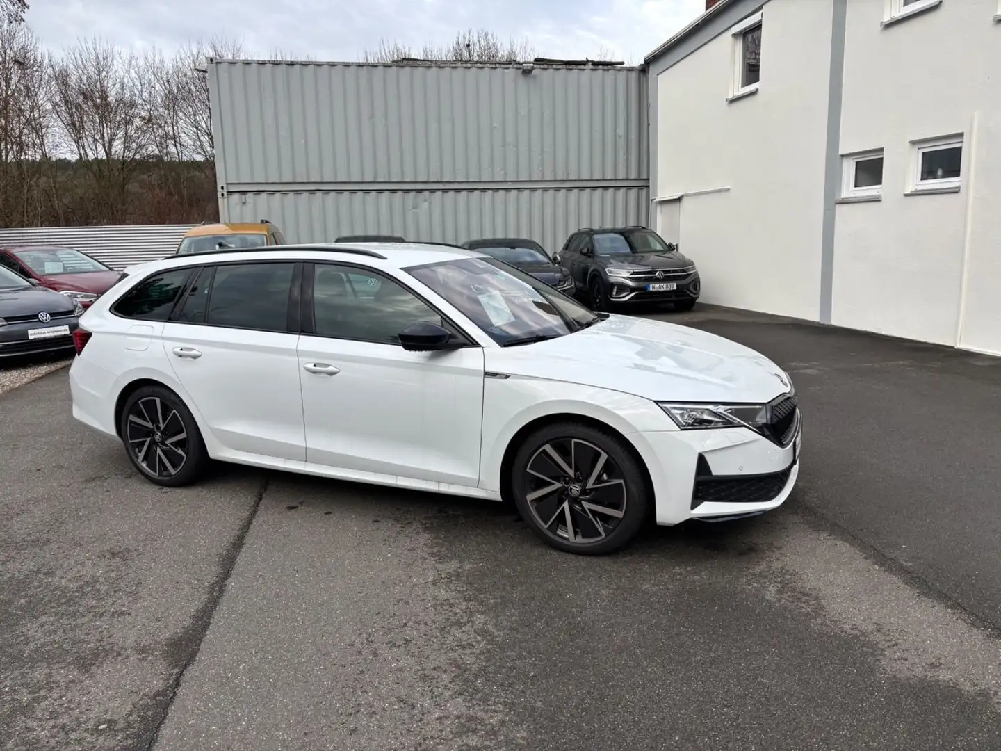 Skoda Octavia Combi 2.0 TDI 110 kW DSG Sportline Weiß - 2