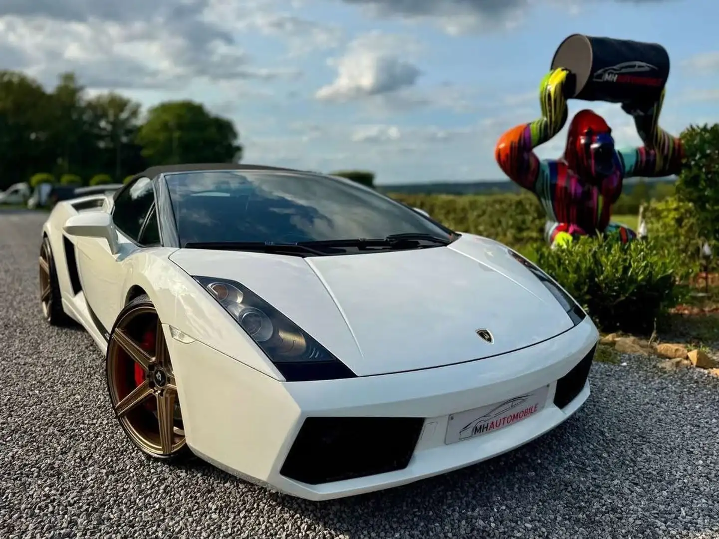 Lamborghini Gallardo Spyder 5.0i V10 40v Weiß - 1