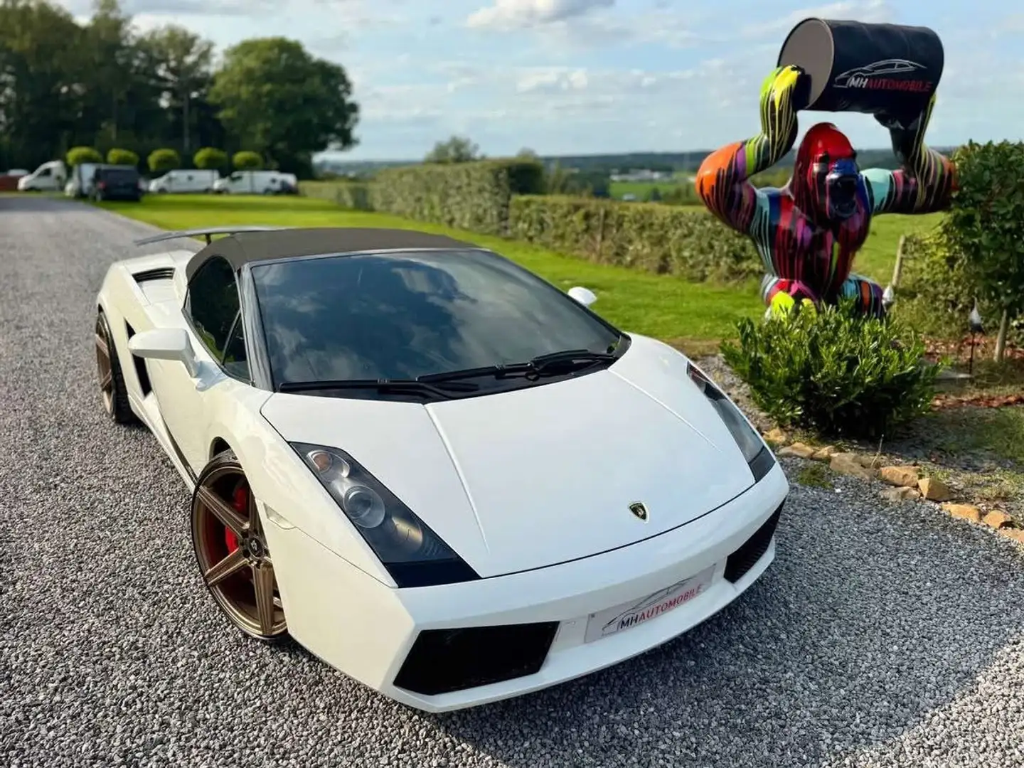 Lamborghini Gallardo Spyder 5.0i V10 40v Weiß - 2