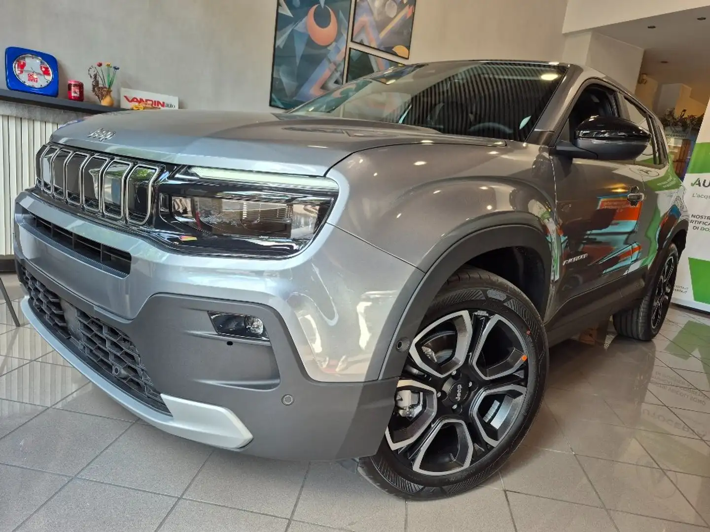 Jeep Avenger Avenger 1.2 TURBO-HYBRID 110cv, "SUMMIT", KM ZERO! Grigio - 2