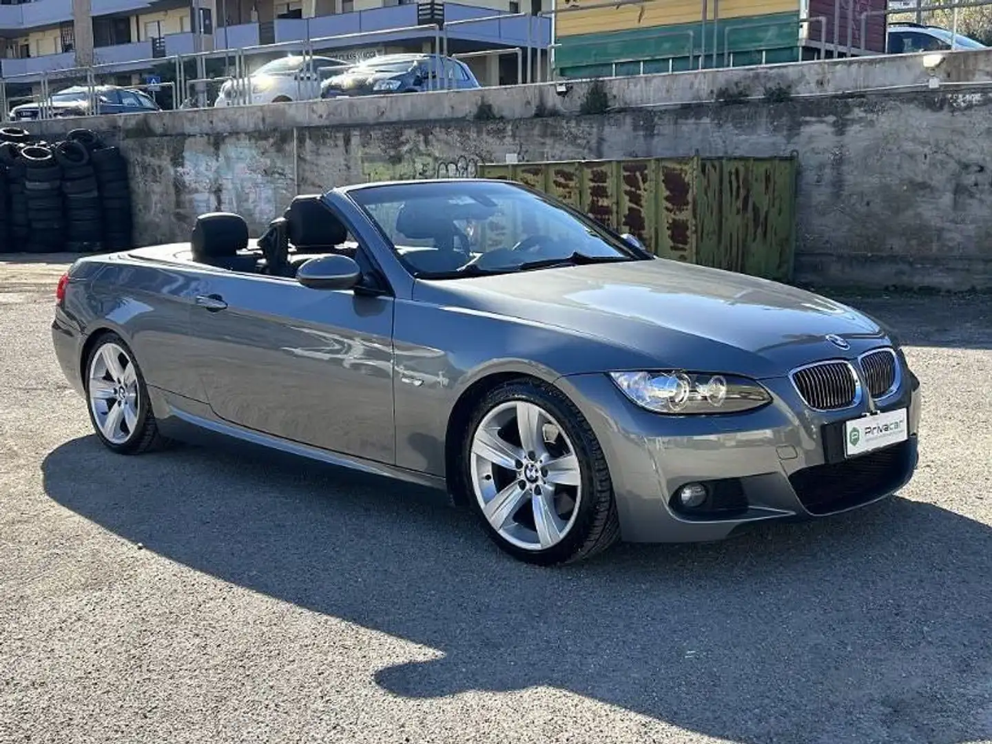 BMW 320 Serie 3 E93 Cabrio 320d Cabrio Attiva Gris - 1
