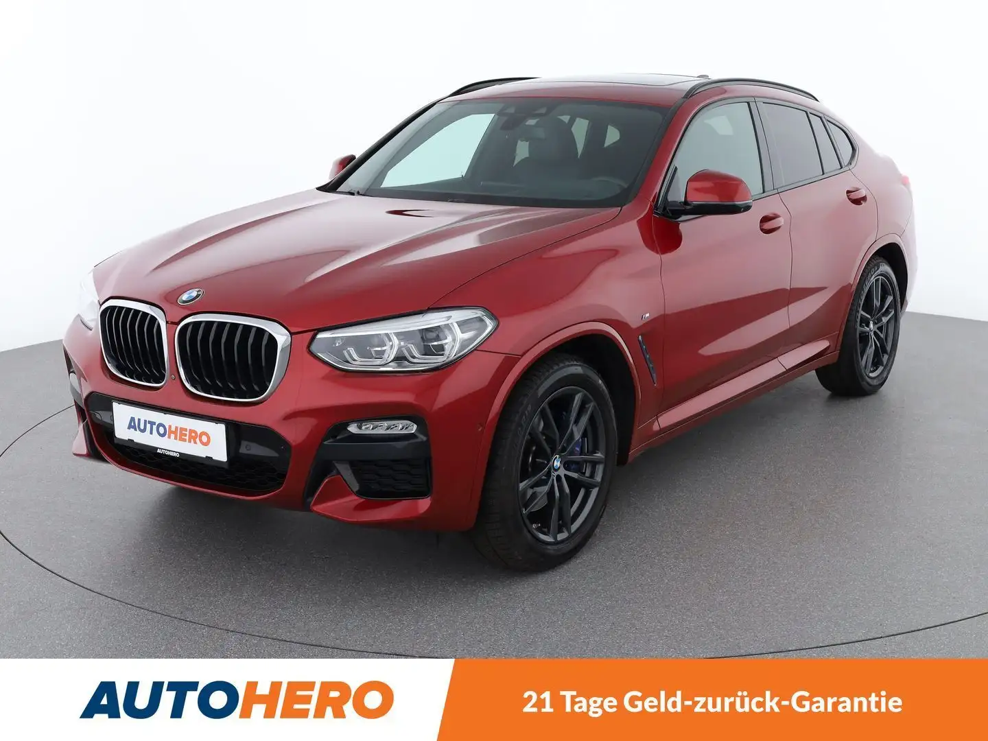 BMW X4 xDrive 30d M Sport Aut.*PANO*360°*MEM*SHZ*BT*KLIMA Rot - 1