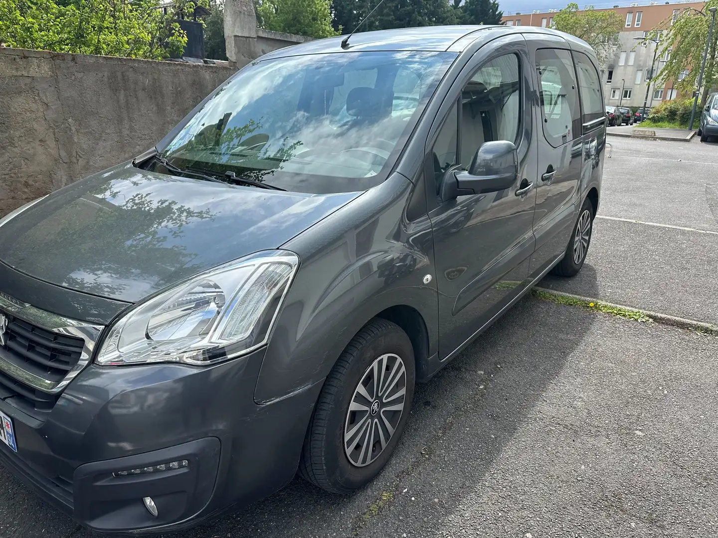 Peugeot Partner Partner Tepee 1.6 BlueHDi 100ch S Gris - 2