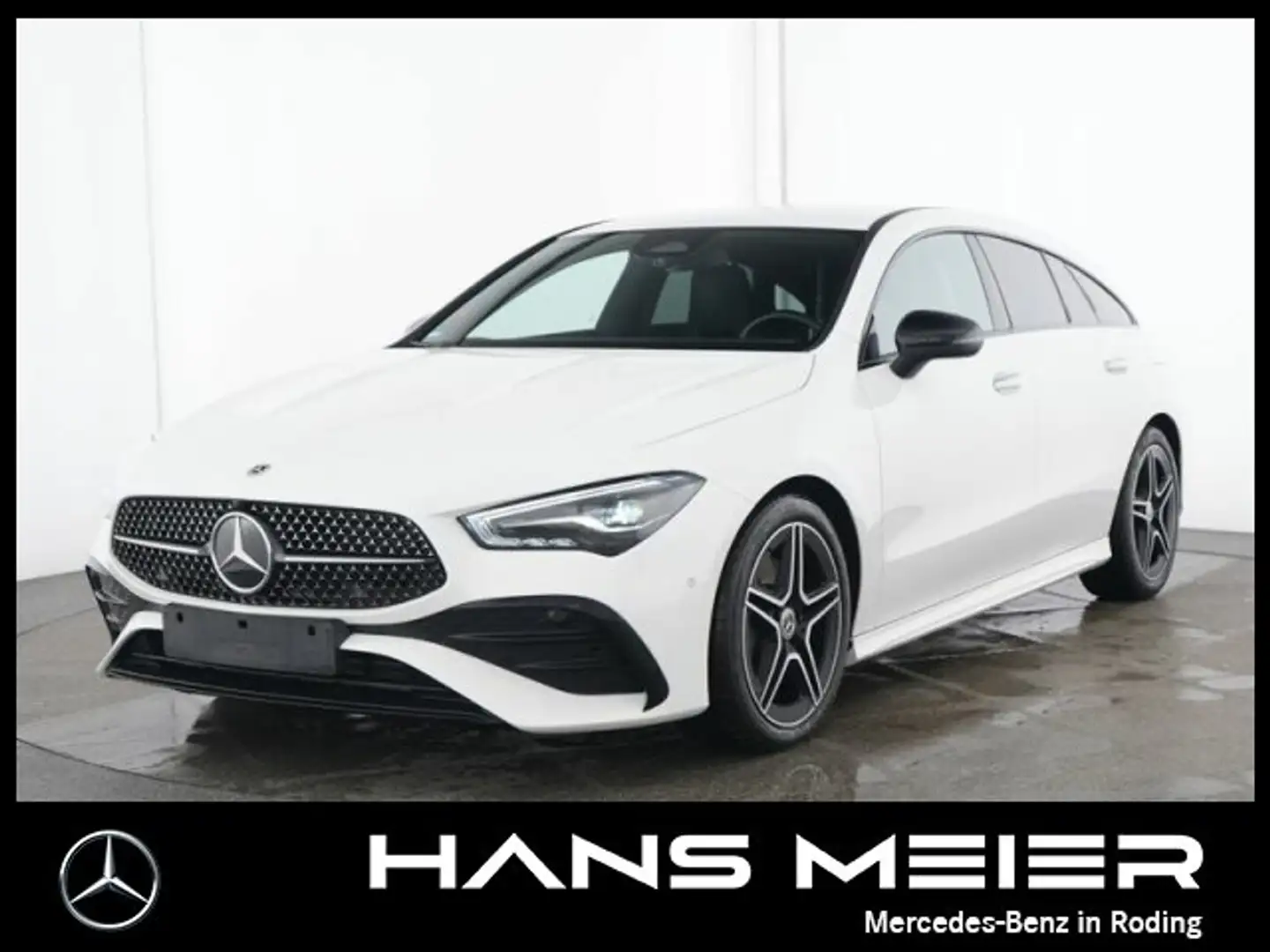 Mercedes-Benz CLA 200 CLA 200 d SB AMG AHK Night Ambiente Lenkradh Cam Weiß - 1