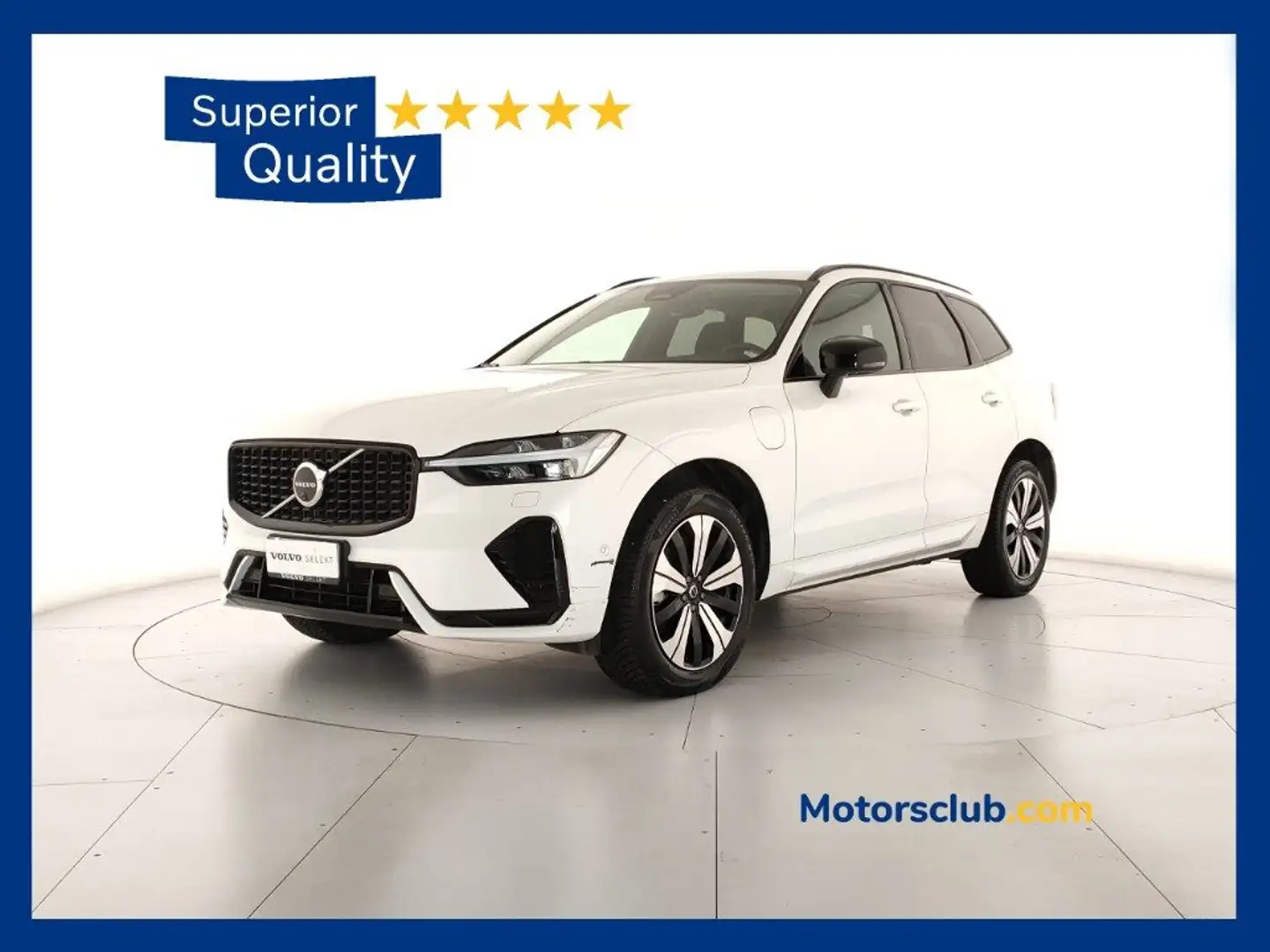 Volvo XC60 T6 Recharge Plug-in Hybrid AWD automatico Plus Dar Bianco - 1