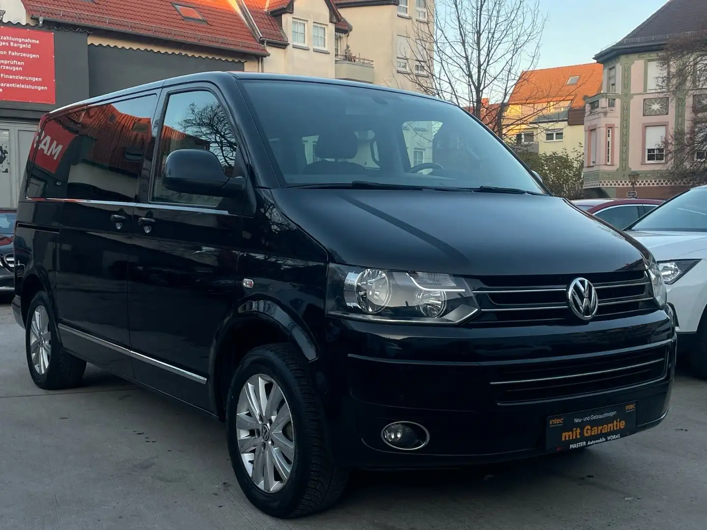 Volkswagen T5 Multivan Highline *AUTOMATIK*AHK*EL.SCHIEBETÜ Schwarz - 2