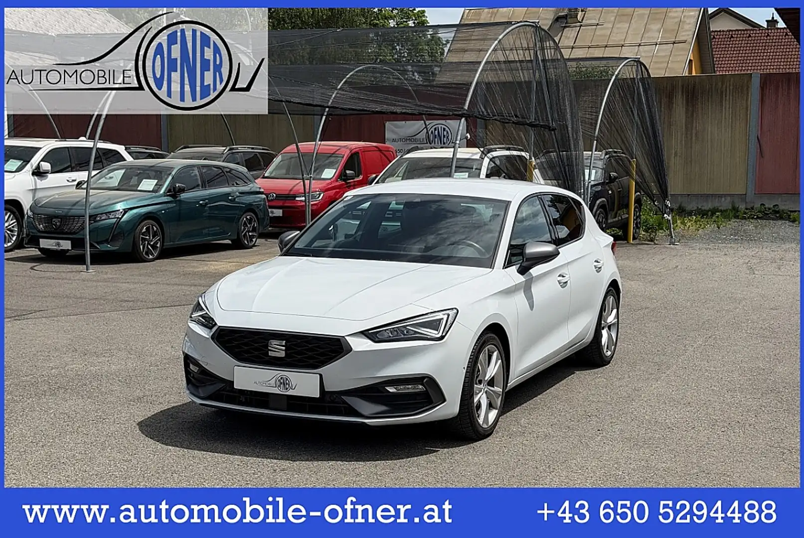 SEAT Leon 1,5 eTSI ACT FR DSG LED PDC Kamera Sitz&Lenkrad... Weiß - 1