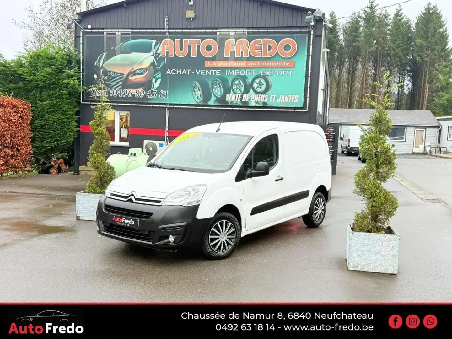 Citroen Berlingo 1.6 BlueHDi * Dispo 24 h */* Garantie * tva * Gps Weiß - 1