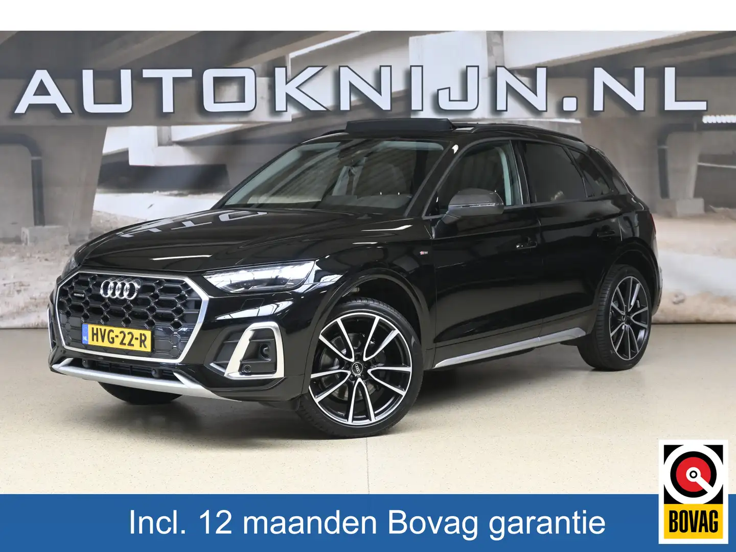 Audi Q5 50 TFSIe 299pk S edition Competition | Leder | Mat Zwart - 1