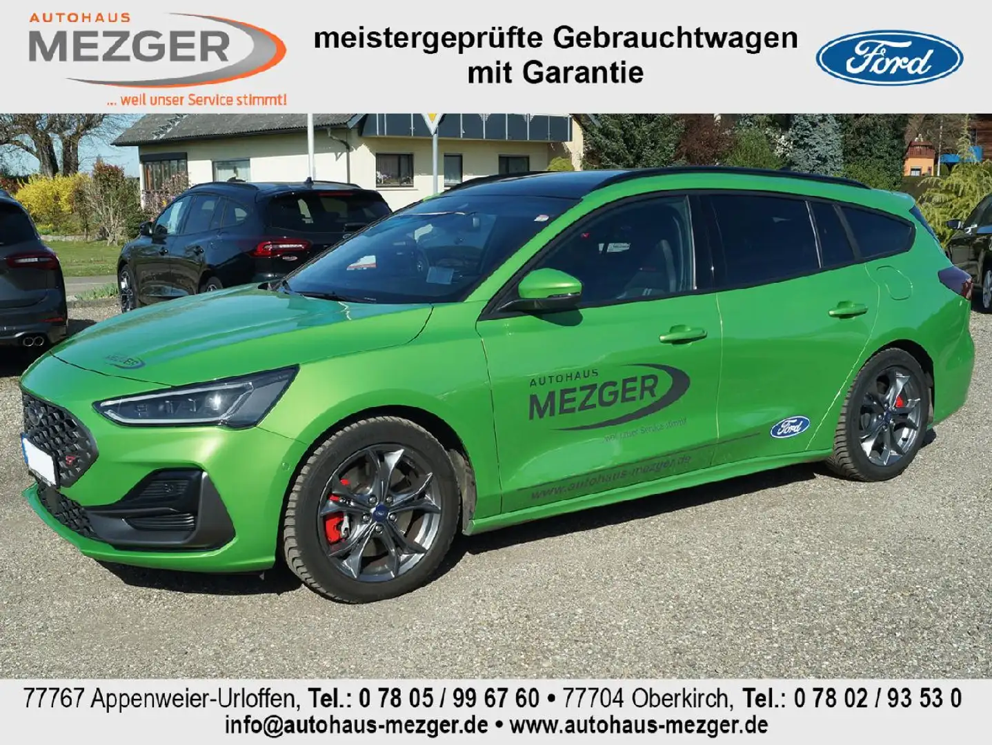Ford Focus ST X Grün - 2