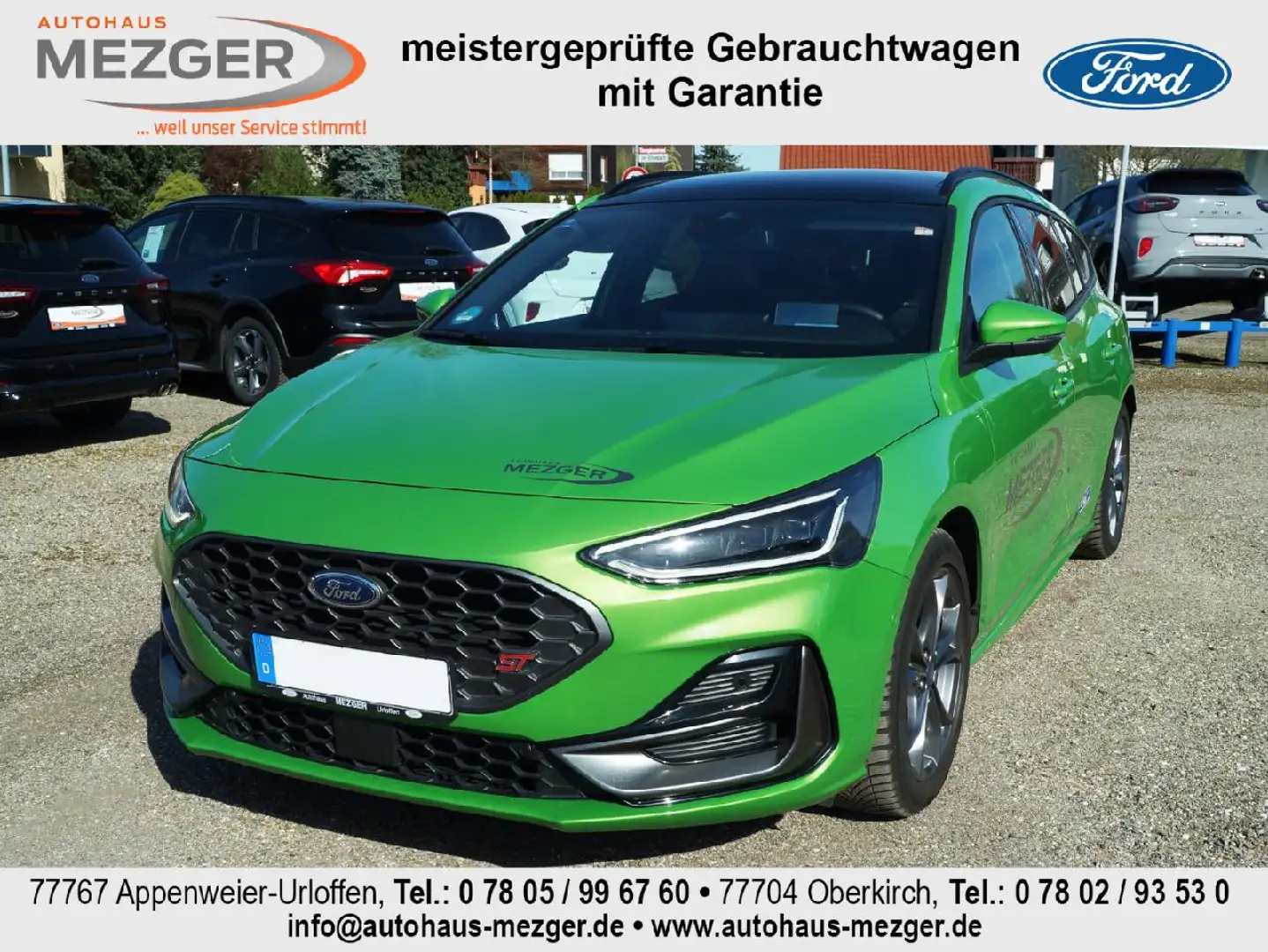 Ford Focus ST X Grün - 1