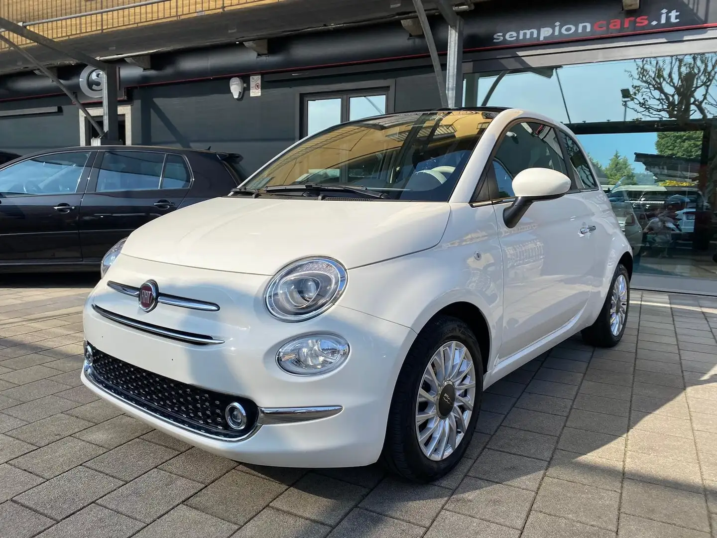 Fiat 500 1.0 hybrid Dolcevita PDC/App connect PREZZO REALE Bianco - 2