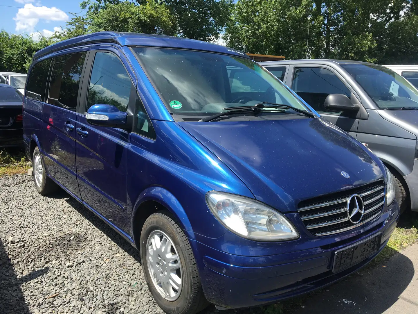 Mercedes-Benz Marco Polo VIANO 2,2 CDI EL.DACH,4BETT,KUCHE,TISCH,KLIMA Azul - 2