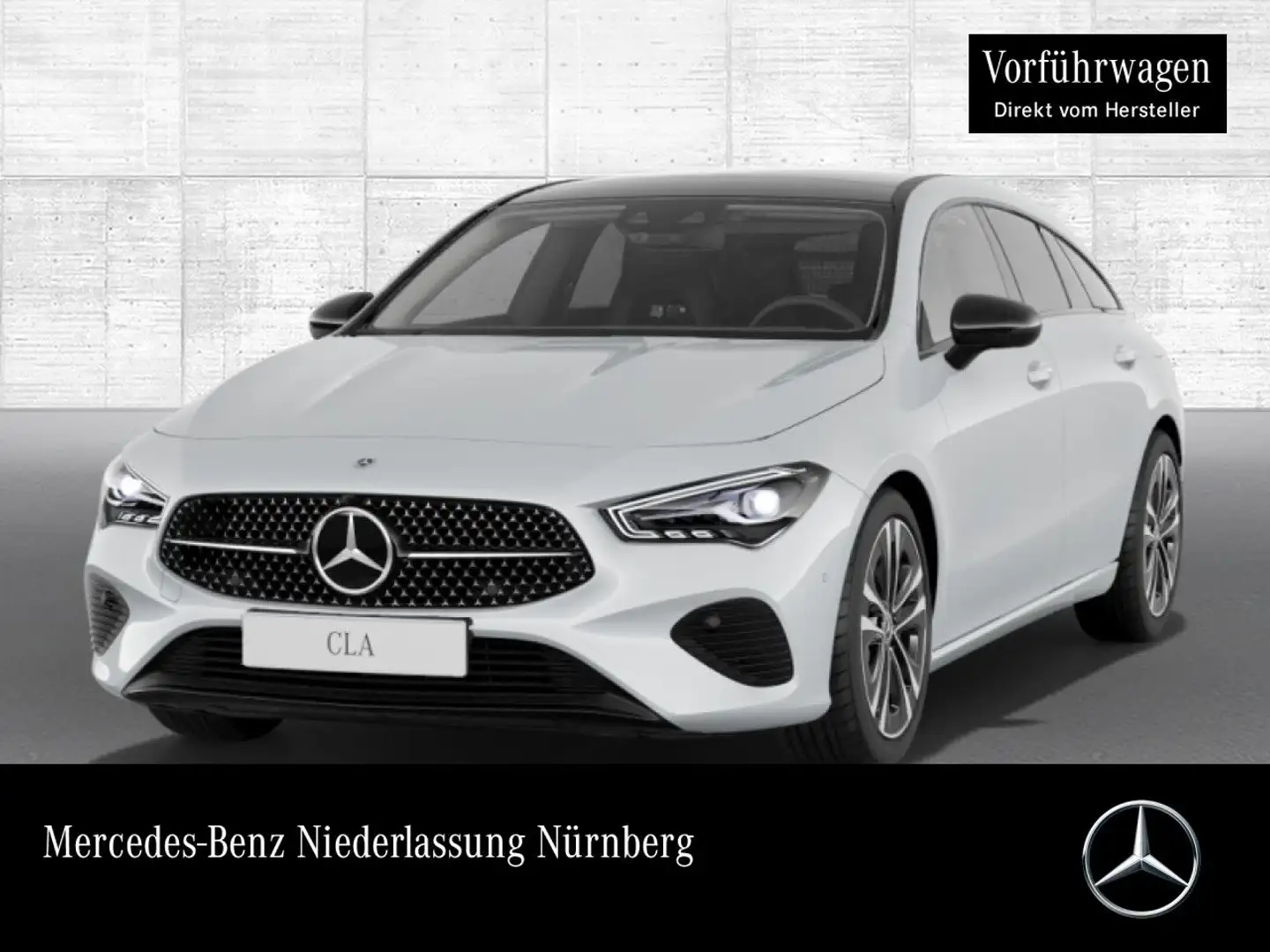 Mercedes-Benz CLA 180 PROGRESSIVE+NIGHT+PANO+AHK+LED+FAHRASS+7G Weiß - 1