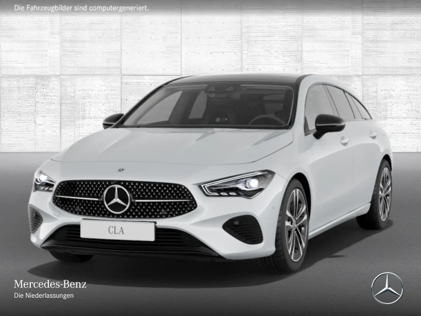 Mercedes-Benz CLA 180 PROGRESSIVE+NIGHT+PANO+AHK+LED+FAHRASS+7G Weiß - 2