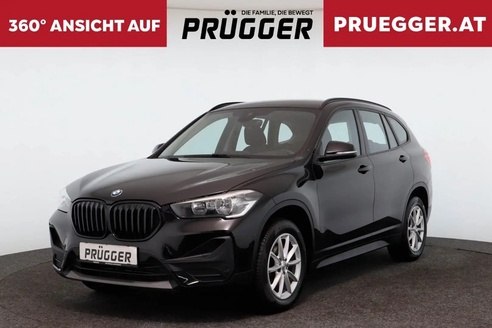 BMW X1 sDrive16d Autom NAVI HUD KAMERA E-KLAPPE 17ZOLL Schwarz - 1