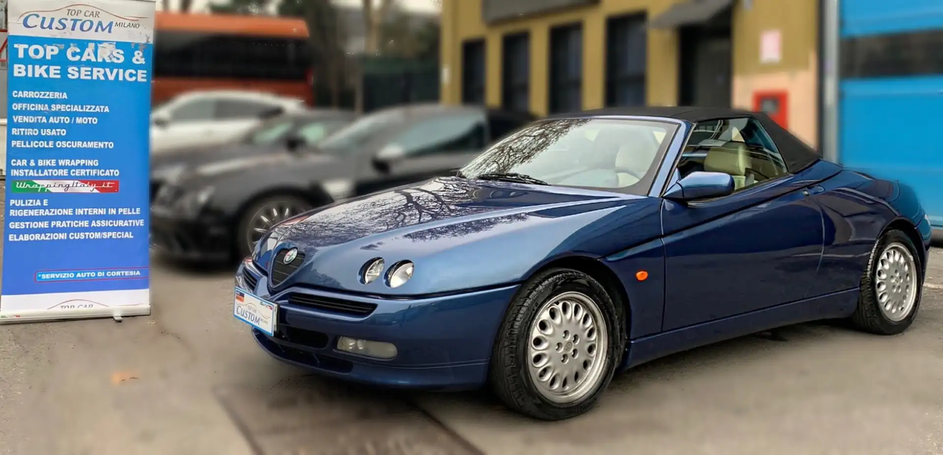 Alfa Romeo Spider 2.0 ts VENDUTA !!! Kék - 1