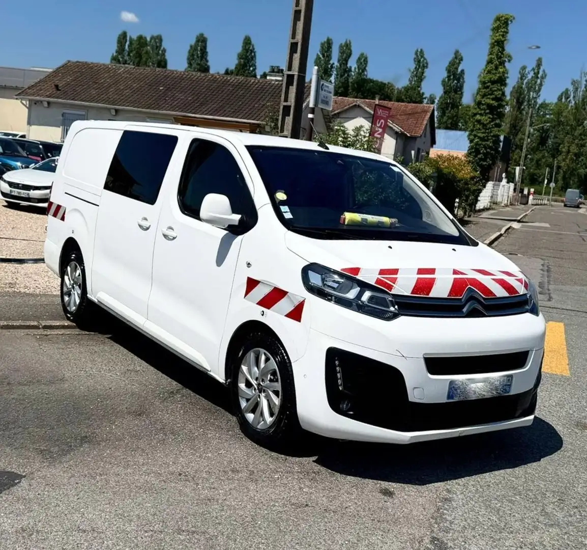 Citroen Jumpy JUMPY CAB APP XL 2.0 BLUEHDI 120cv 6 PLACES DISTRI Weiß - 1