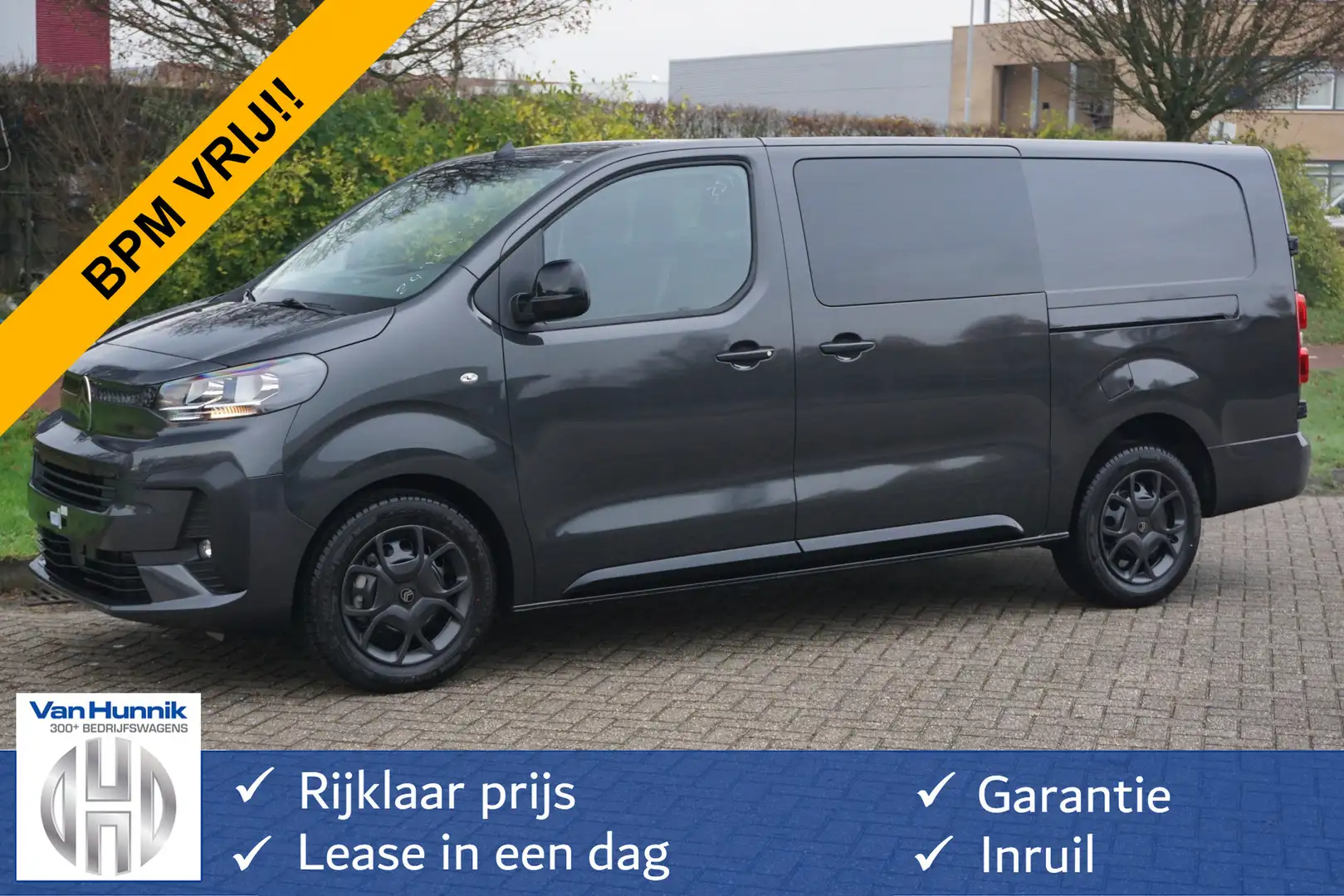 Citroen Jumpy 2.0D 180PK EAT8 Aut L3H1 Dubbel Cabine BPM VRIJ!! Grijs - 1