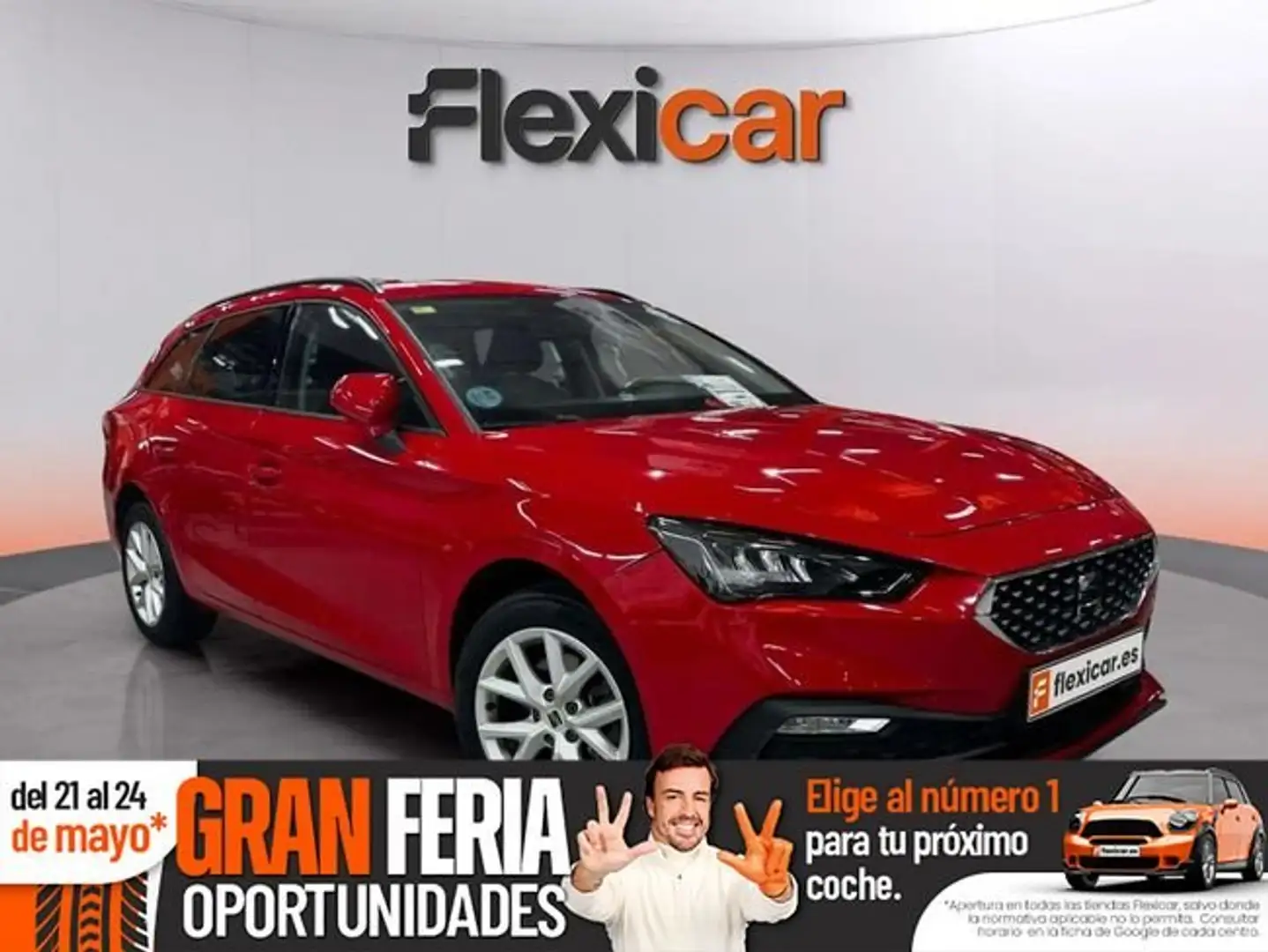 SEAT Leon ST 1.5 EcoTSI S&S Style 130 Rojo - 1