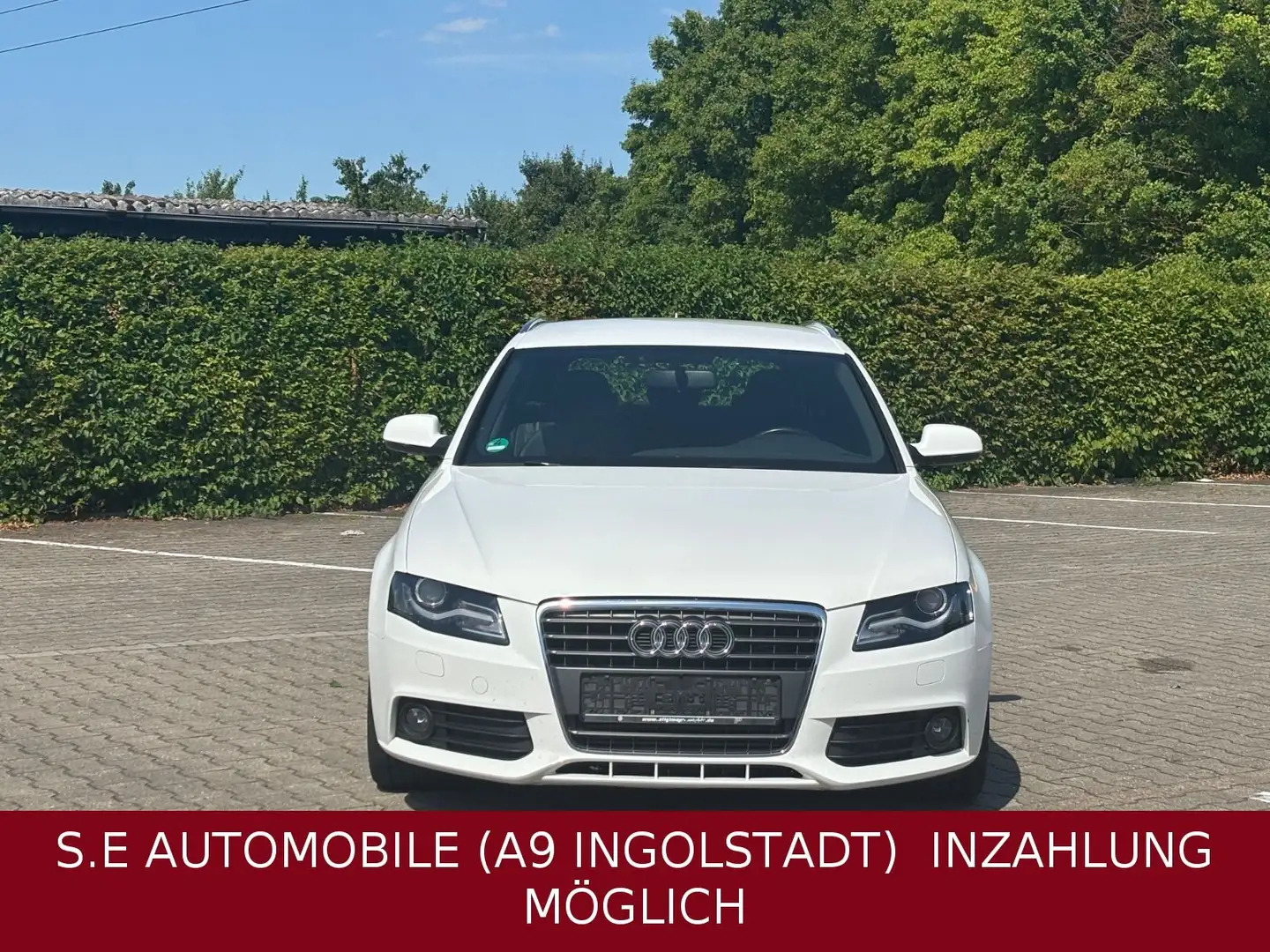 Audi A4 Avant S line Sportpaket / plus / Euro5 Weiß - 2