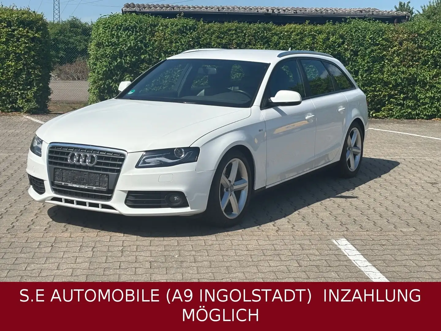 Audi A4 Avant S line Sportpaket / plus / Euro5 Weiß - 1