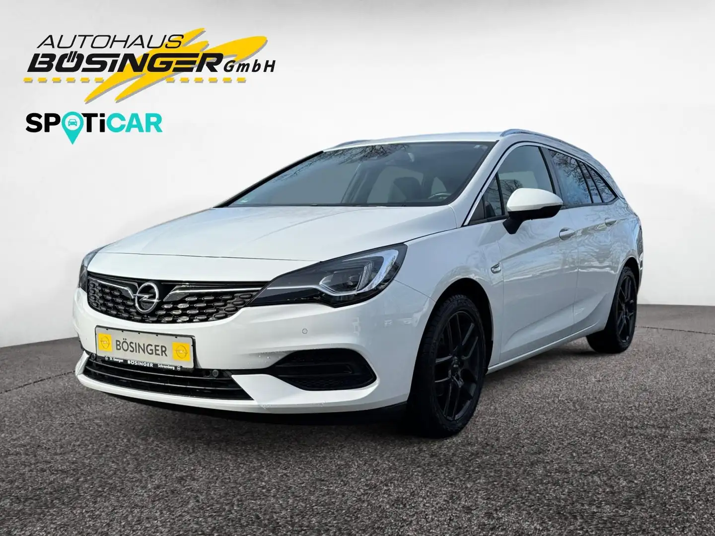 Opel Astra K Elegance Alcantara AT 145 PS 8FACH Weiß - 2
