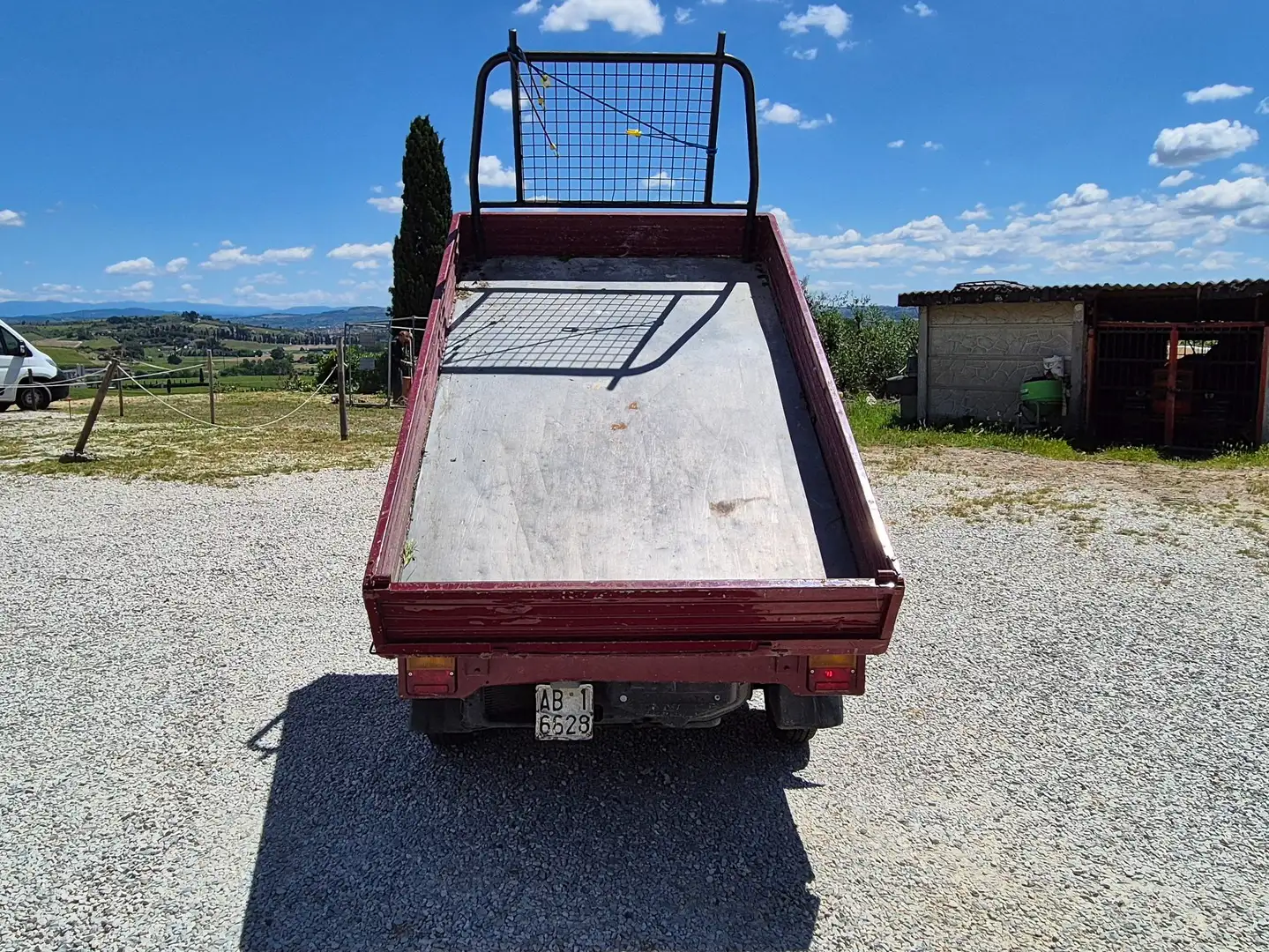 Piaggio Ape Poker Červená - 2