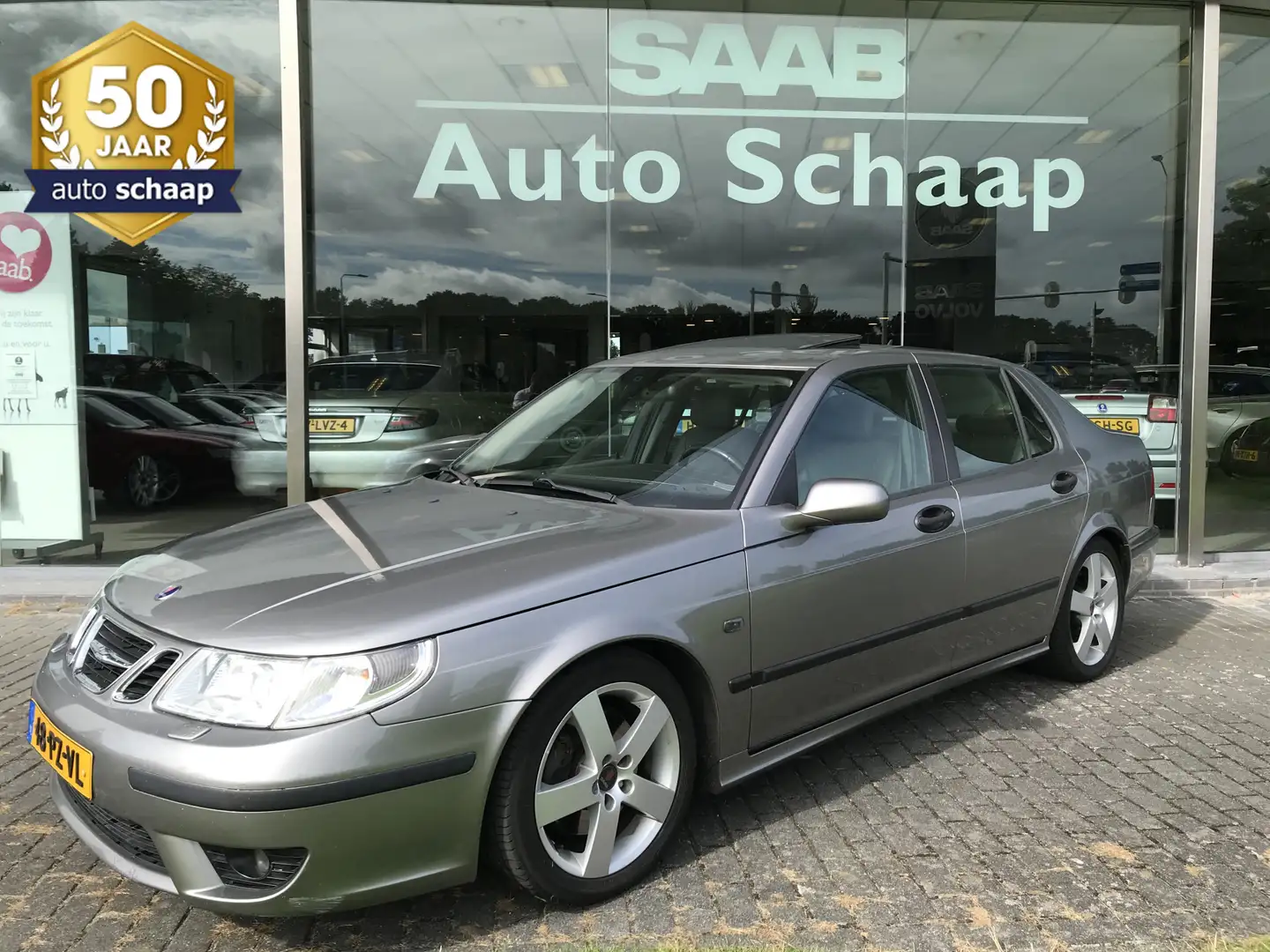 Saab 9-5 2.3 Turbo Aero Nieuw geleverd Dealer onderhouden! Gris - 1